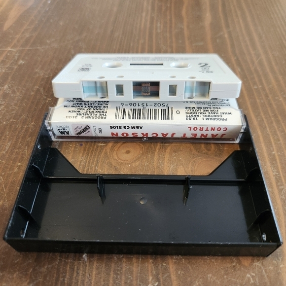 Janet Jackson Control Cassette Tape (A & M Records, 1986) Pop Music R&B Tested - Picture 6 of 7